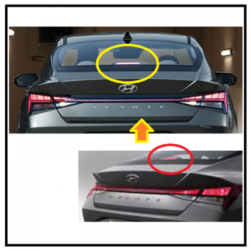 현대자동차 > 아반떼-CN7(Y20) > LED보조제동등-CN7